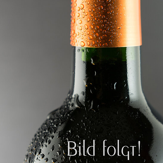 Musterflasche Musterbild mit einem abgebildeten Flaschenhals